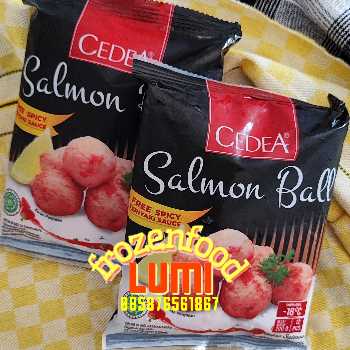 Cedea Bakso Salmon 200 gr Frozen Food Jogja