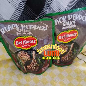 Del Monte Black Pepper Sauce 250gr