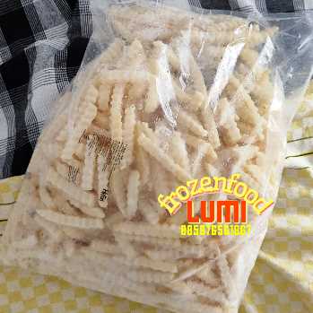 Kentang Crinkle Cut 2,5kg Polos