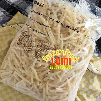 Kentang Shoestring 2,5kg polos Frozen Food Jogja