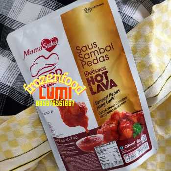 Mamasuka Delisaos Hot Lava 1kgJogja Frozen Food Condongcatur 