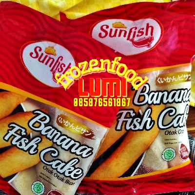Frozen Food Jogja    Sedia  Sunfish Banana Fish Cake 500gr 