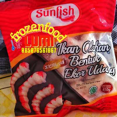 Frozen Food Jogja    Sedia  Sunfish Ekor Udang 450 gr 
