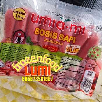 Jogja Frozen Food Condong Catur  Jual  Umiami Sosis Sapi  50 pcs - 450gr 