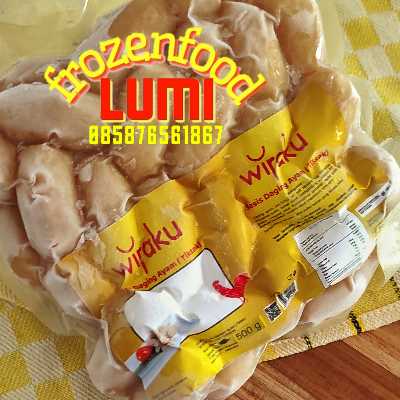 Wiraku Sosis Daging Ayam (Tik Tak) 500 gr Frozen Food Jogja