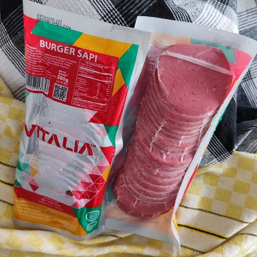 Vitalia Burger Sapi 20s, 280gr