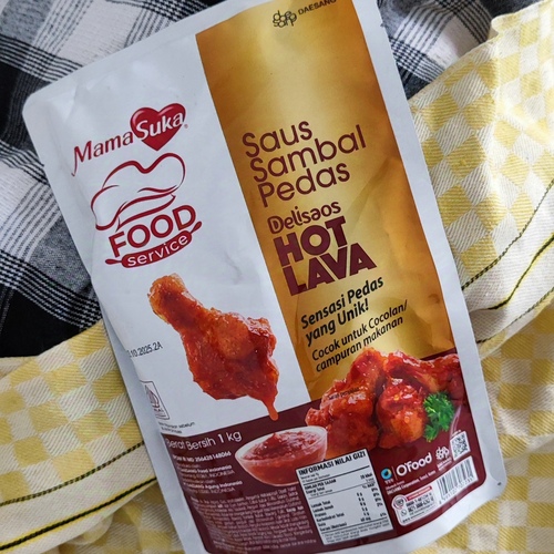 Mamasuka Delisaos Hot Lava 1kg