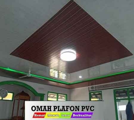 Jual Plafon  PVC  perdus Harga  Permeter Terpasang Mywell id